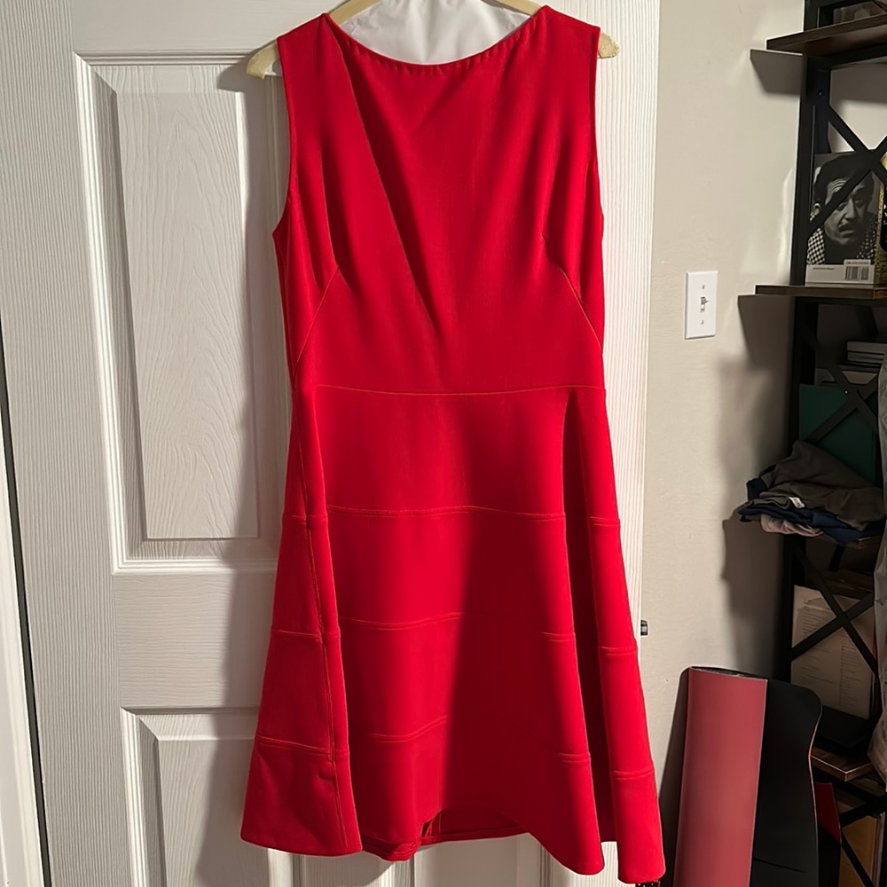Lela Rose flared a-line dress